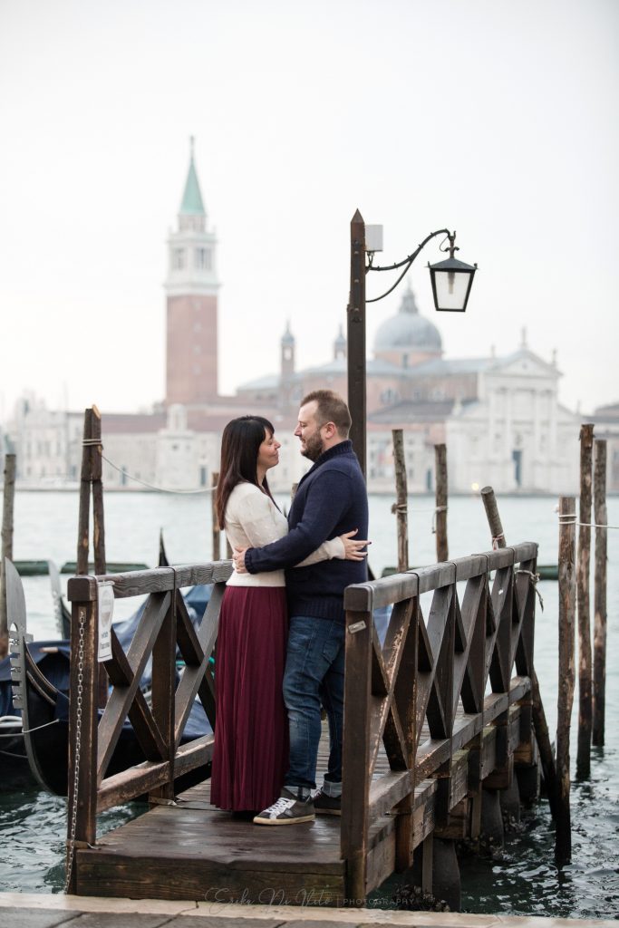 servizio fotografico di coppia pre matrimonio a venezia