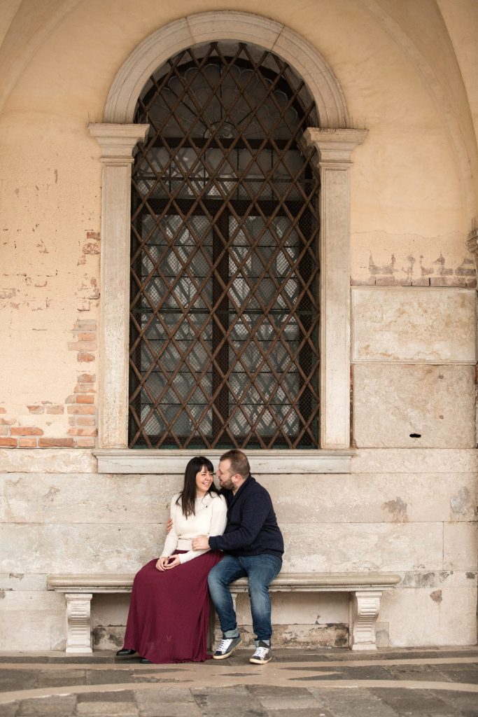 servizio fotografico di coppia pre matrimonio a venezia