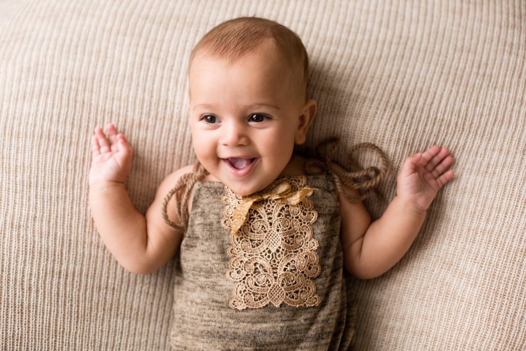 bambina 4 mesi servizio fotografico