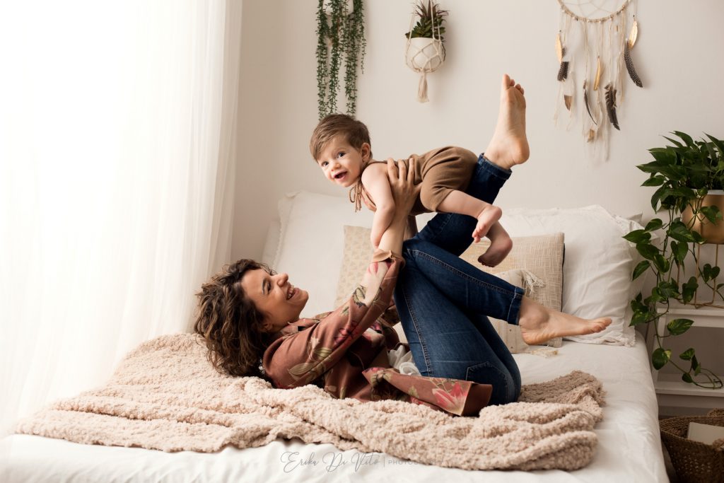 bambino servizio fotografico in studio a milano