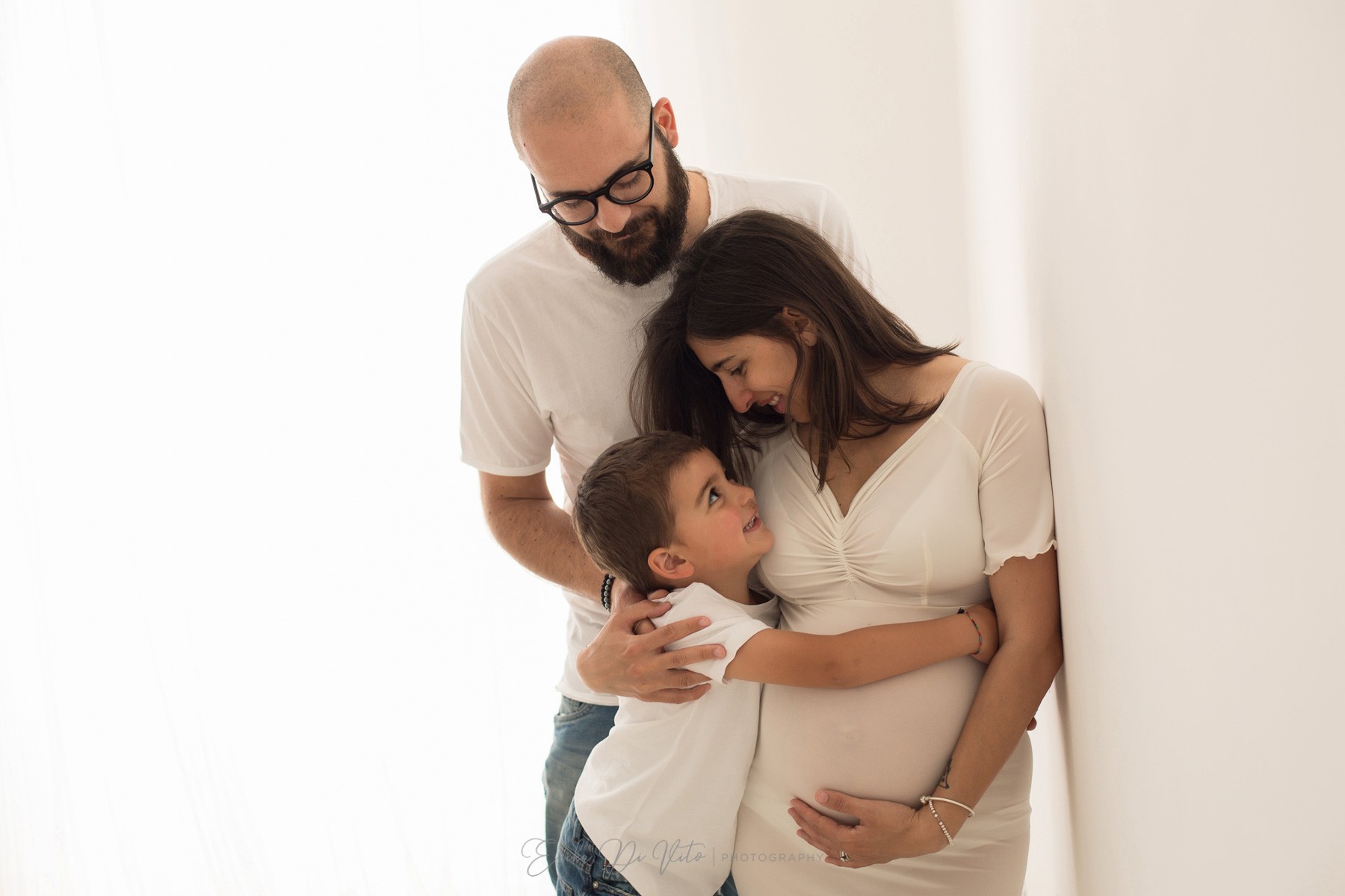 abbraccio in famiglia