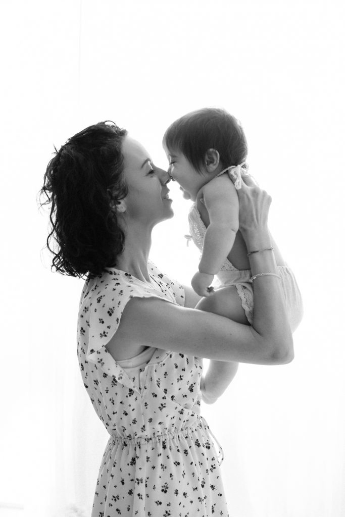 mamma e figlia momenti felici