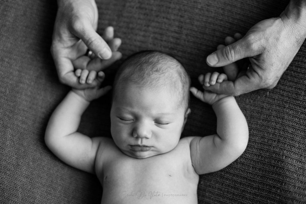studio fotografico ritratto neonato