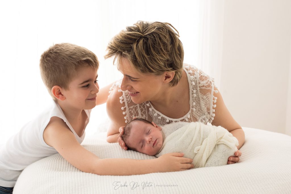 mamma e figli fotografie