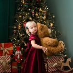 bambina foto in studio natale