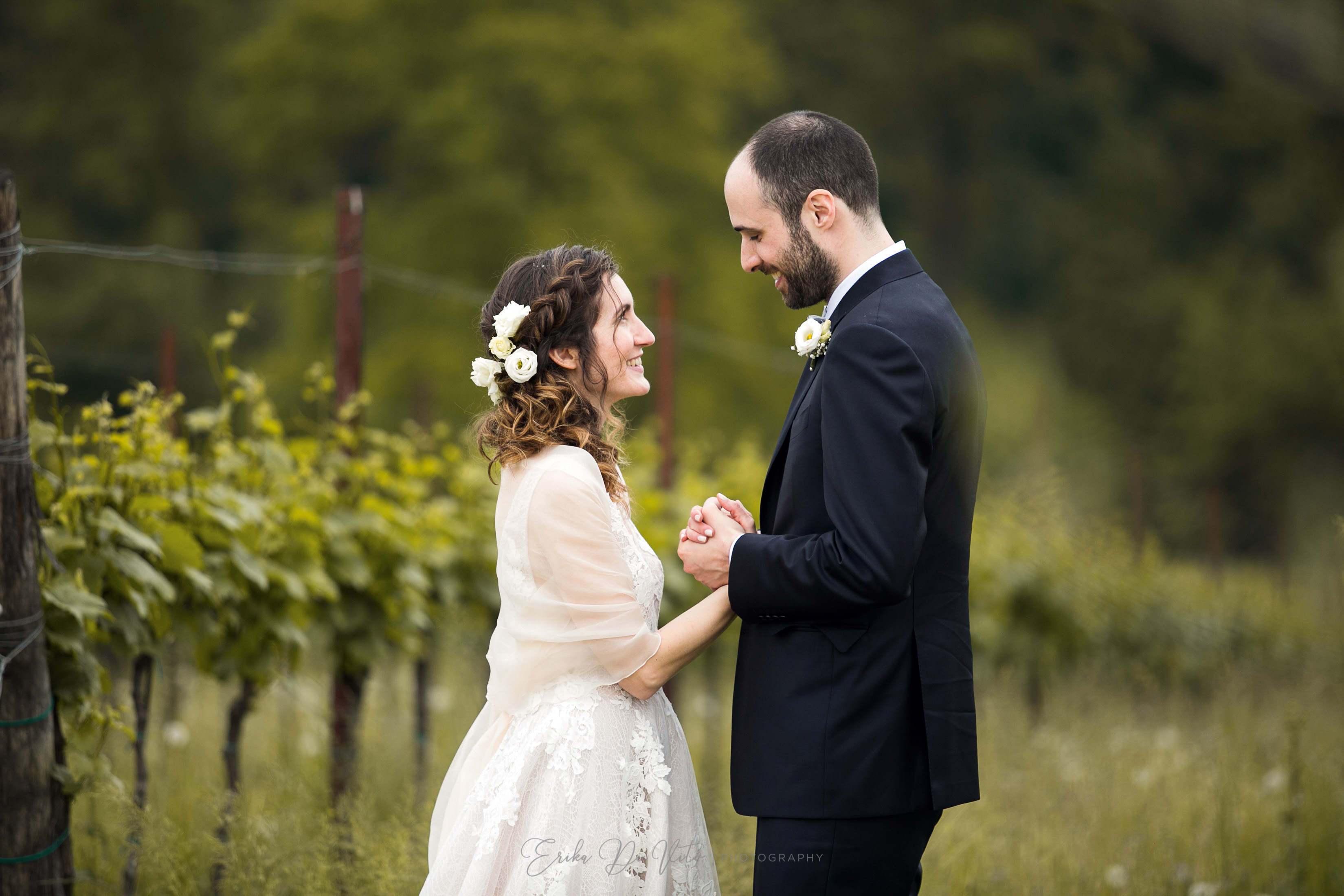 fotografia sposi tenuta serradesca